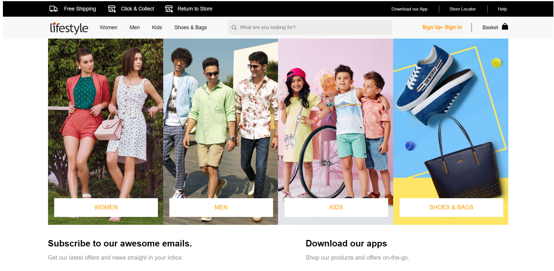 Lifestyle E-Commerce Platform