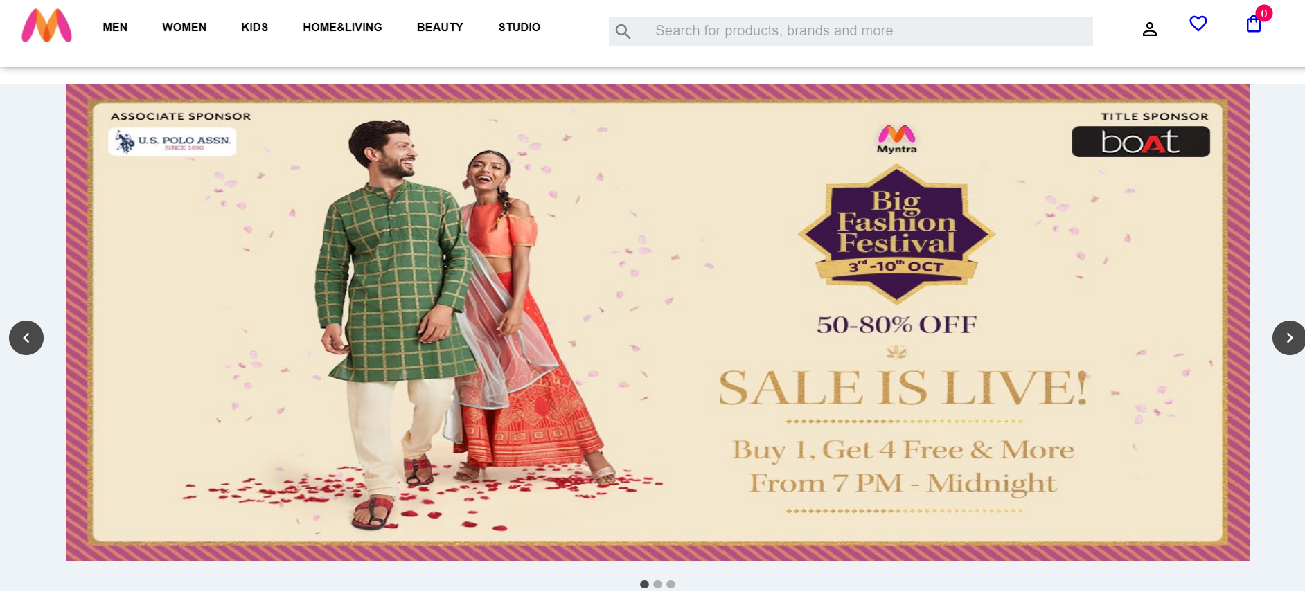 Myntra E-Commerce Platform